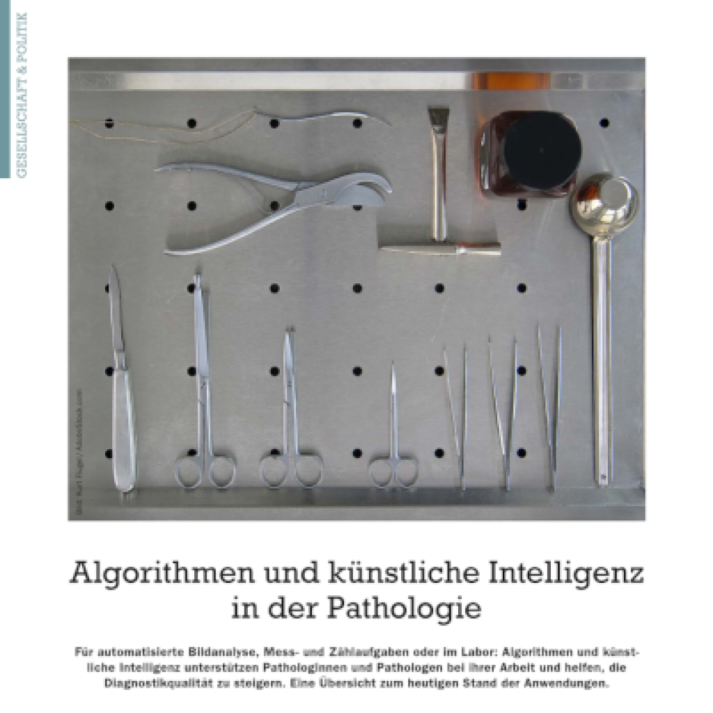 Algorithmes et intelligence artificielle en pathologie